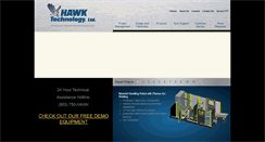 Desktop Screenshot of hawktechnology.com